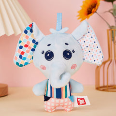 Plush Hand Rattle Jingle Bell Toy for Babies