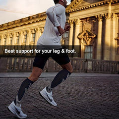 6 Pairs Compression Socks For Outdoor Sports Men's Mid Tube Socks