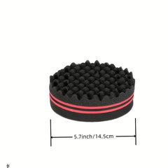 Magic Twist And Curl Sponge Brush Hair Pick Combo Afro Braid Style