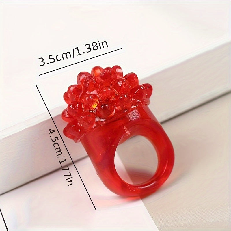 Luminous Ring 6 Colors Mix, 6-90pcs Birthday Party Halloween Christmas Gift