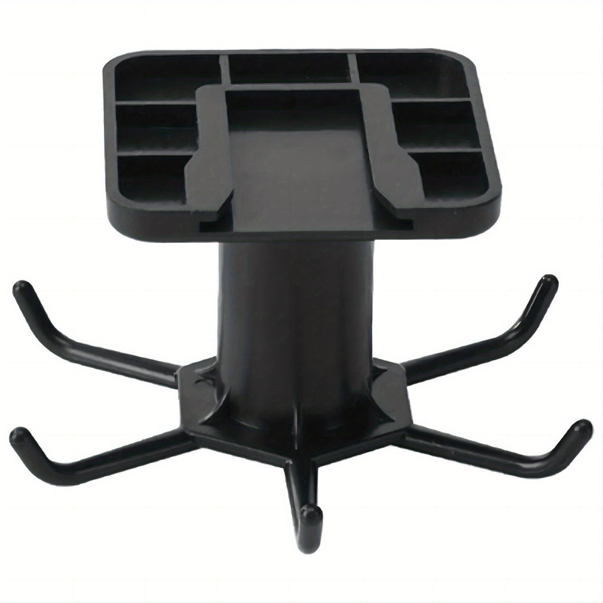 360 Rotating Hook Organizer Self Adhesive Towel Rack Kitchenware Storage Hanger