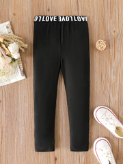 Girls Stretch Legging Pants Comfortable Yoga Footless Leggings