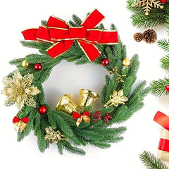 24pcs Holiday Christmas Pine Needles Artificial Green Pine Branches