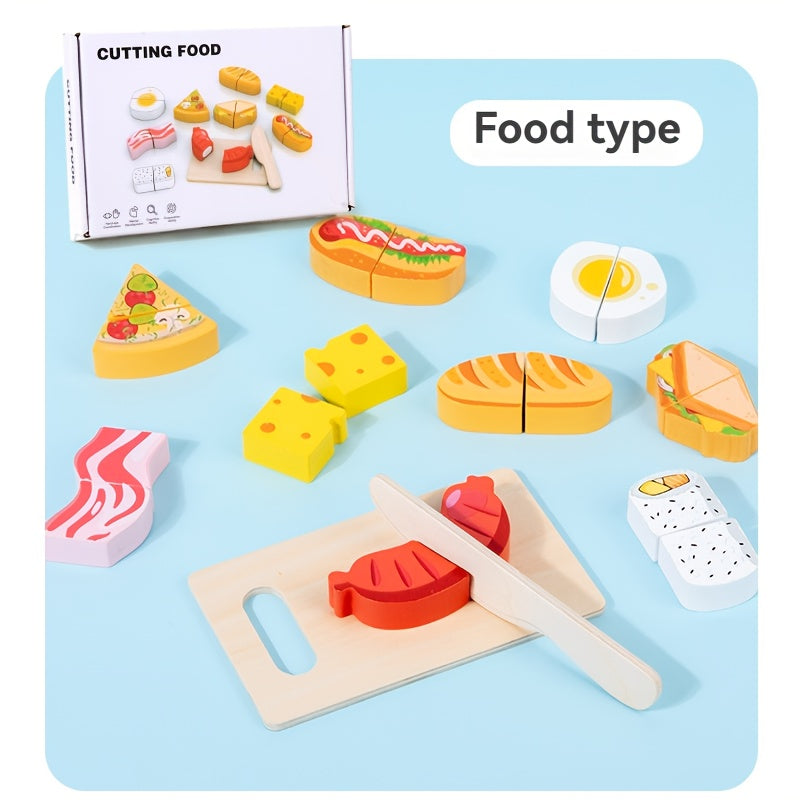 Ocean Food Fruit 3 in 1 Magic Stick Wooden Toy