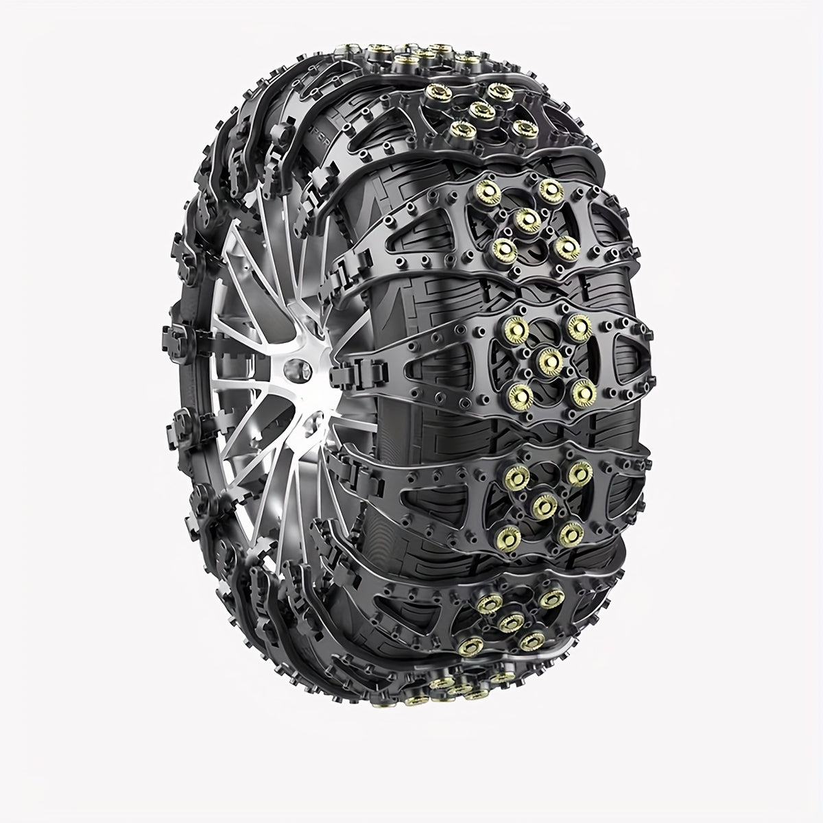 Car Anti-skid Chain for Snow Tires - Easy Installation & Durable
