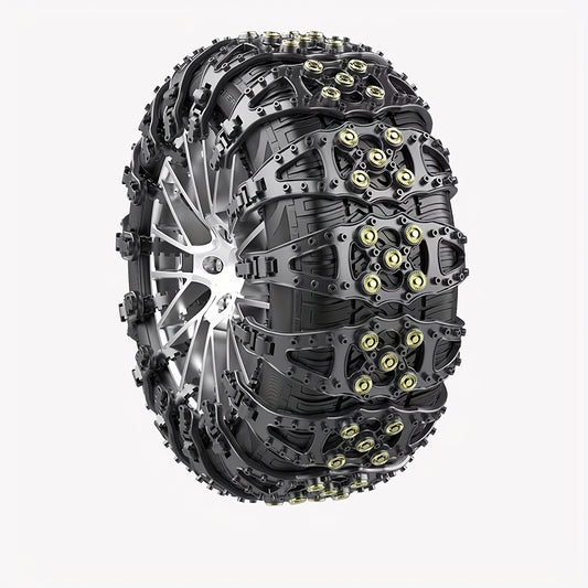 Car Anti-skid Chain for Snow Tires - Easy Installation & Durable
