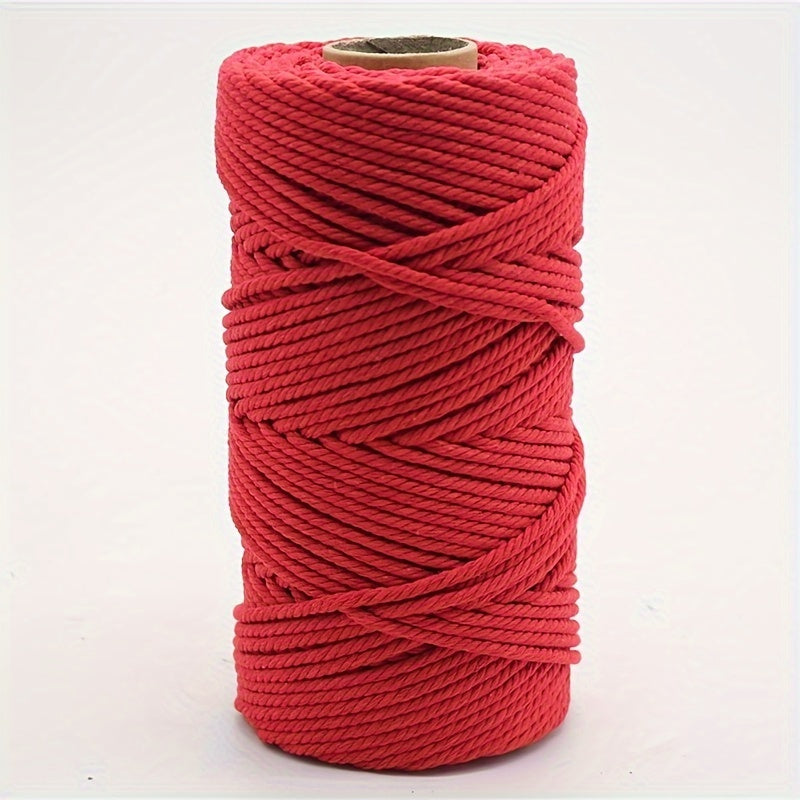 4mm Cotton Macrame Cords for Wall Hangings 50m