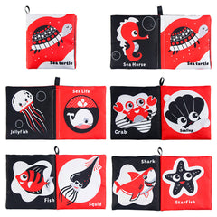 High Contrast & Crinkle Books for Baby's Visual & Brain Development