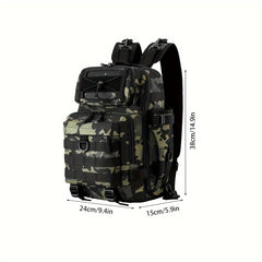 Large Capacity Outdoor Fishing Backpack Multifunctional Storage Bag