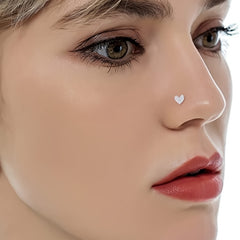 Stainless Steel Nose Ring Stud Flower Snowflake Butterfly Nose Piercing