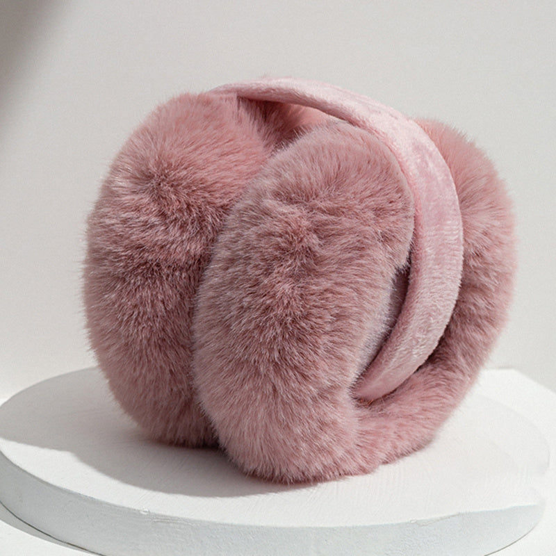 Christmas Plush Earmuffs Warm Winter Girl Earmuffs For Cycling