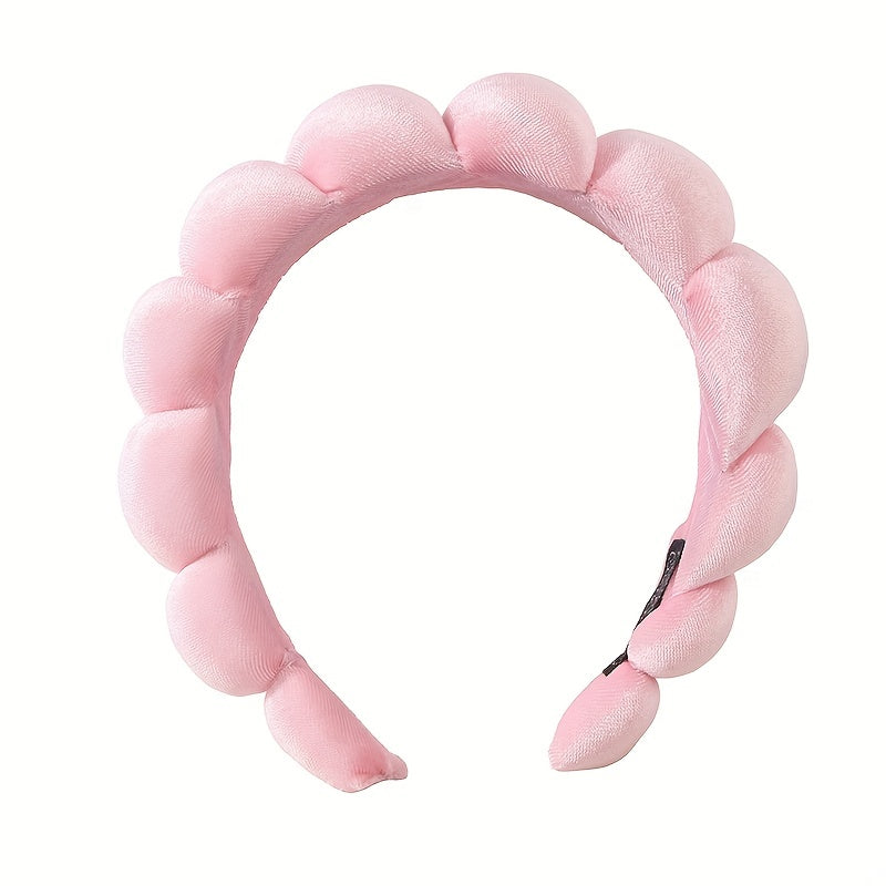 2pcs Sweet Sponge Headband Washing Face Hair Accessories
