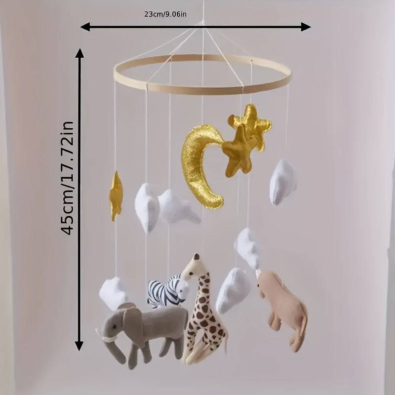 Plush Animal Car Hanging Toy Nursery Decor Gift for Christmas