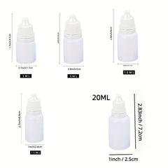 12pcs 10ML Plastic Dropper Bottles with Screw Cap for Eye Liquid