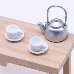 Vintage Kettle Models for Dollhouses Tiny Kitchen Tools