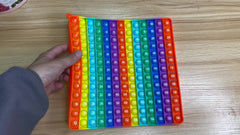 12x12 Multiplication Push Bubble Fidget Toy for Kids