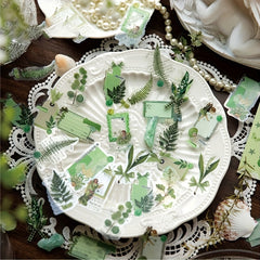 30pcs Eye-catching Craft Stickers for Journal Book Decoration PET Material