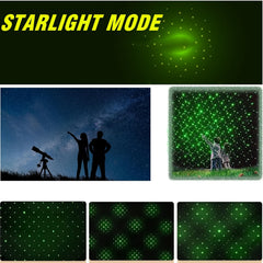 High Power Green Laser Pointer USB Charging Perfect for Night Walking