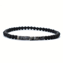 Men's Frosted Stone Beads Bracelet Gift For Men