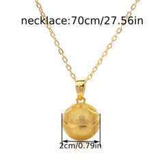 Basketball Charm Pendant Necklace 27 56inch