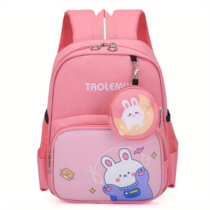 Kids Rabbit Bear Kindergarten Schoolbag Backpack Coin Purse