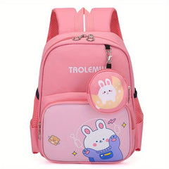 Kids Rabbit Bear Kindergarten Schoolbag Backpack Coin Purse