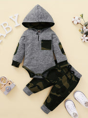 Toddler Baby Boy Hoodie Sweatshirt Pants Set