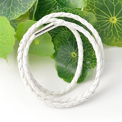Weiy Leather Braided Bracelet Wristband Vintage Cuff Friendship Couple Bracelet