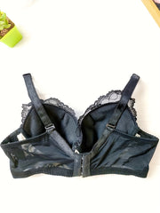 Lace Push Up Bra Comfy & Breathable Bow Bra Women's Lingerie