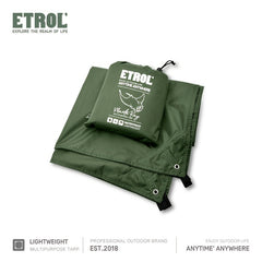 Waterproof Camping Tarp Coated Canopy Fabric for Sun Protection