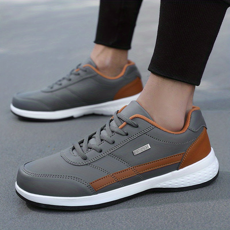 Men's Lace Up Casual Walking Shoes Spring And Summer