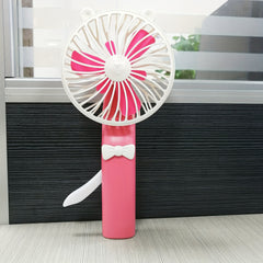 Portable Pocket Fan Mini Fan with Backup Power 6 Gears of Speed Adjustable