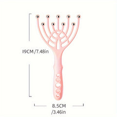 9-Claw Scalp Massager Handheld for Hair Care Stress Relief
