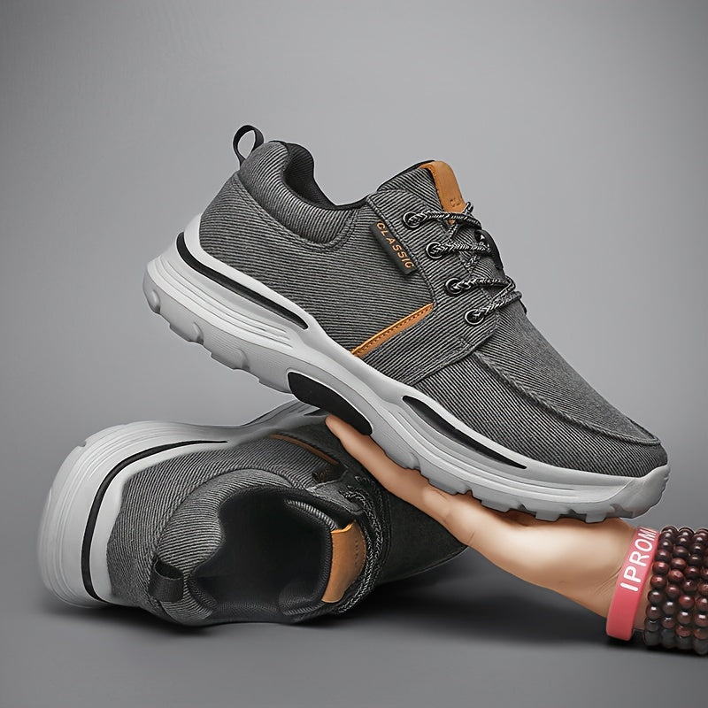 Men's Lightweight Canvas Walking Shoes