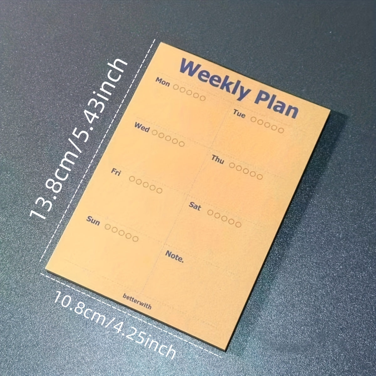 Spring Action Sticky Note Book Cream Special Paper Good Looking