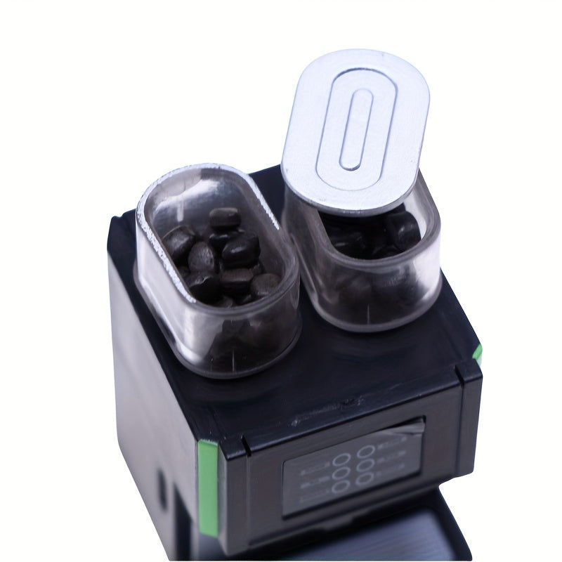 Mini Espresso Machine Green Accents High Plastic