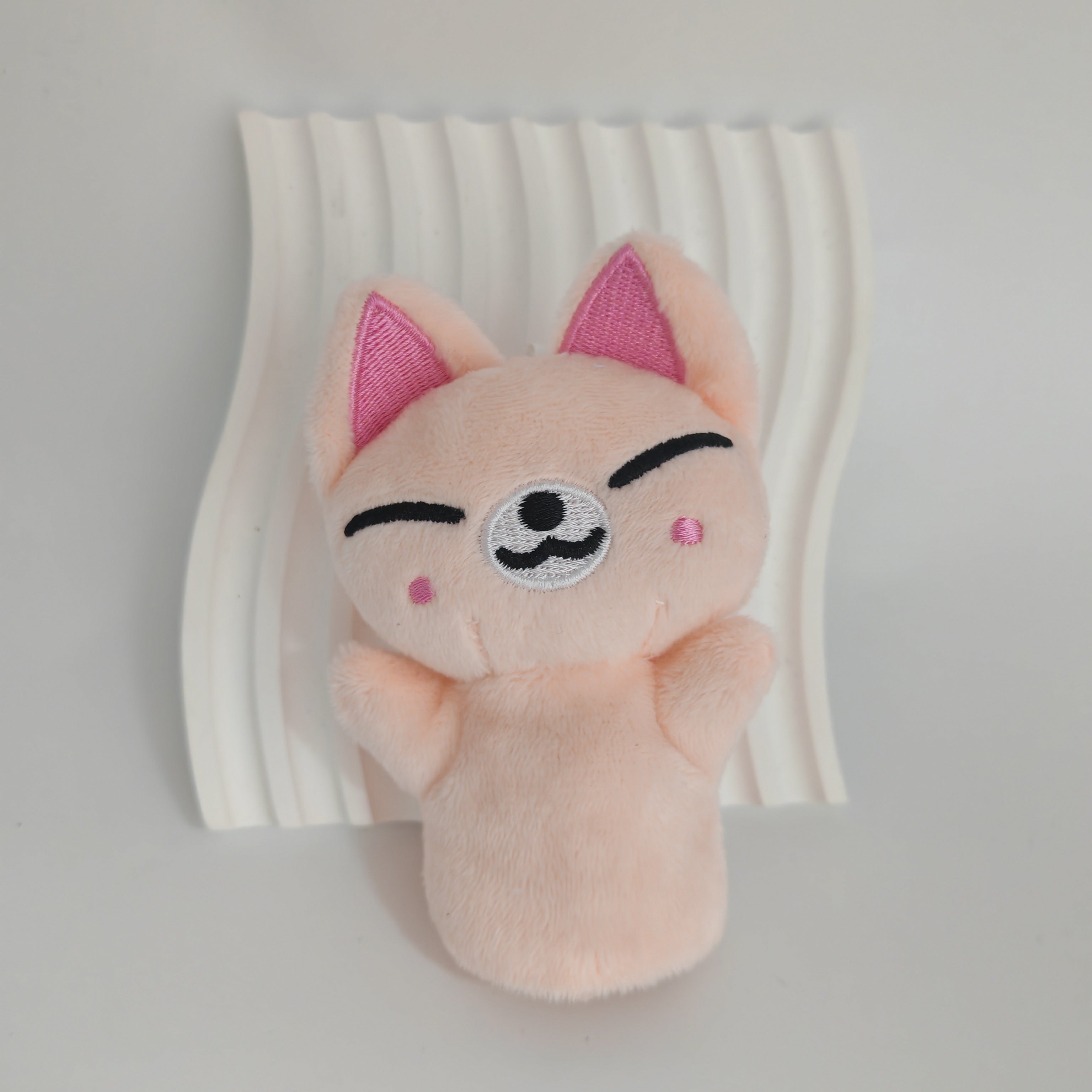 Mini Plush Dolls Interactive Puppet Toys with Soft Fluffy Characters
