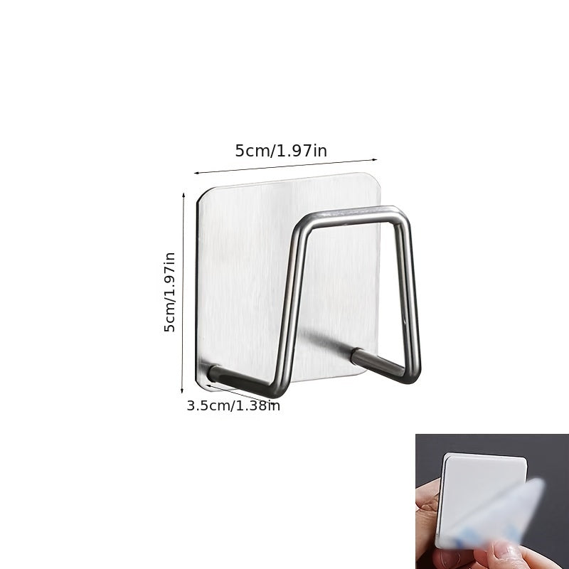 Stainless Steel Sponge Drain Rack Sink Storage Kitchen Accessories