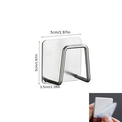 Stainless Steel Sponge Drain Rack Sink Storage Kitchen Accessories