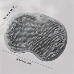 Silicone Shower Massage Brush for Men - Non Slip Exfoliating and Back Massage