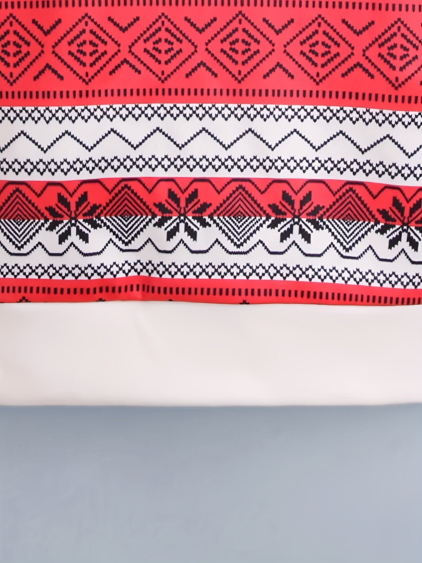 Girls' Christmas Fleece Longline Sweatshirt for Autumn & Winter