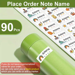 Personalized Waterproof Name Sticker School Label