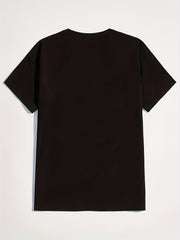 Big Smile Graphic T shirt Casual Comfy Tee For Men