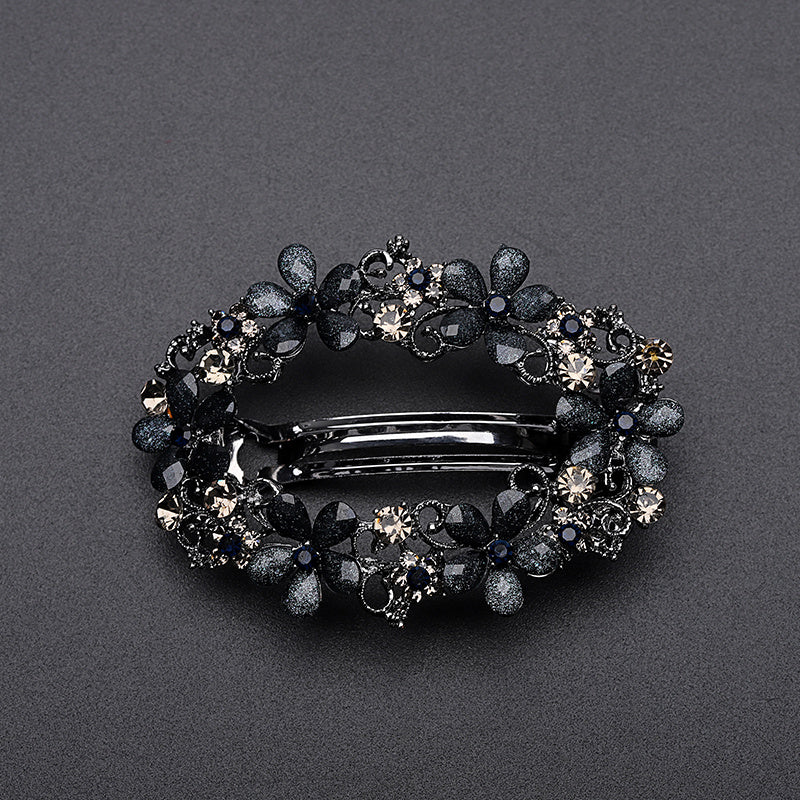 Vintage Hollowed Flower Rhinestone Hairpin Hairclip Hair Accessories