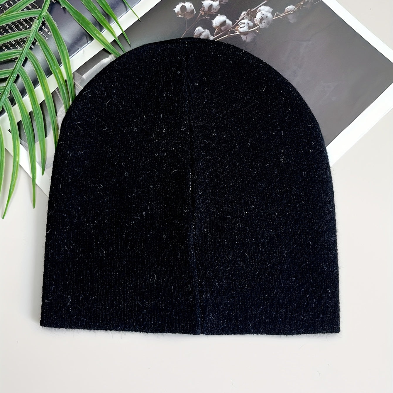 Gothic Sternum Jacquard Beanie Knit Hat Hip Hop Warm Skull Cap