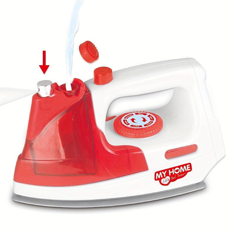 Red Iron Toy Water Filled Plastic for Role Playing
