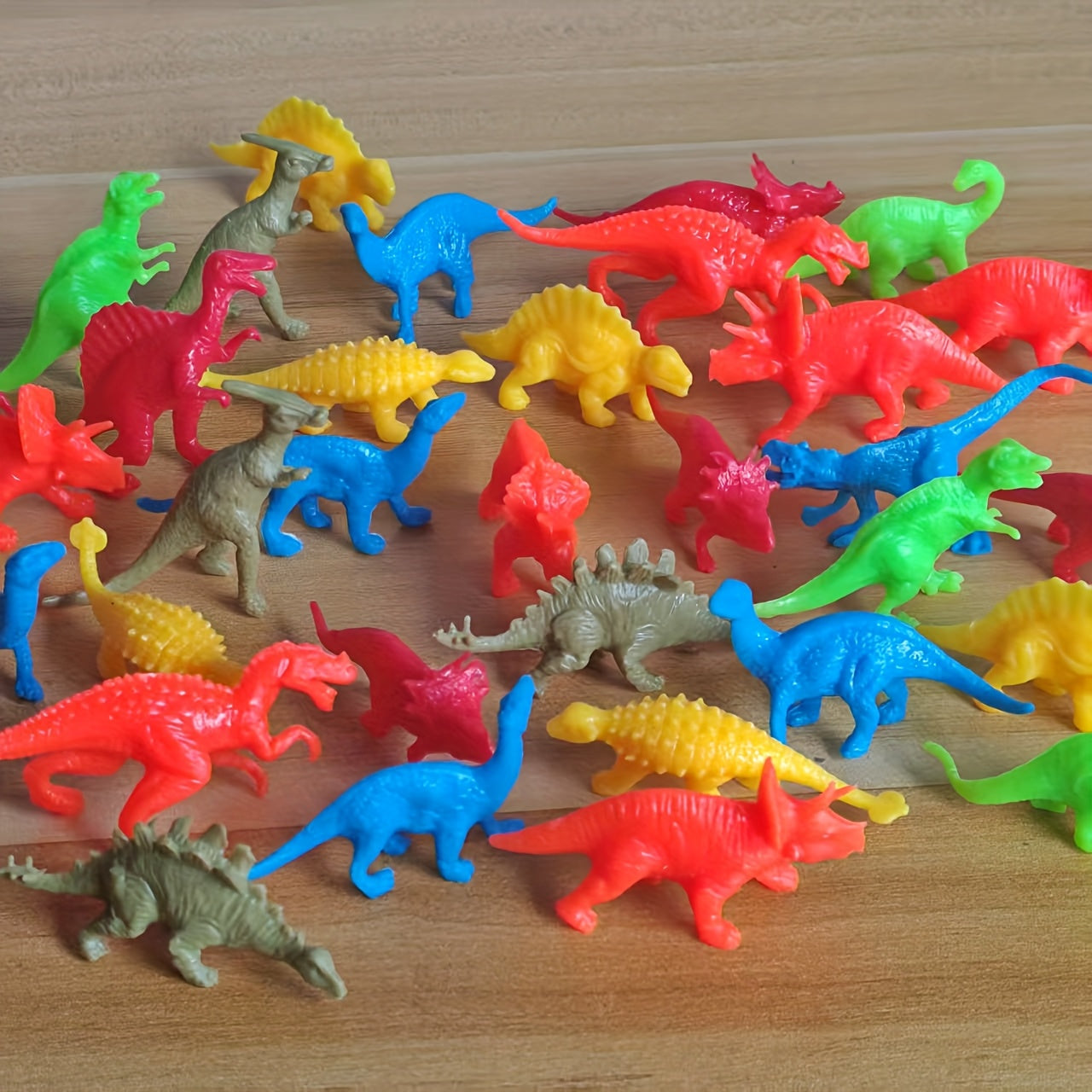 50pcs Mini Dinosaur Figure Toys Creative Animal Model Toys Sets