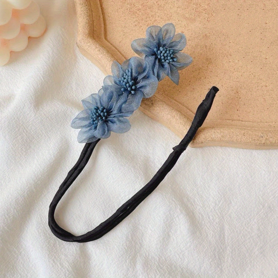 Flower Hair Tie Hair Styler Bun Maker Ponytail Holder Hair Accessories