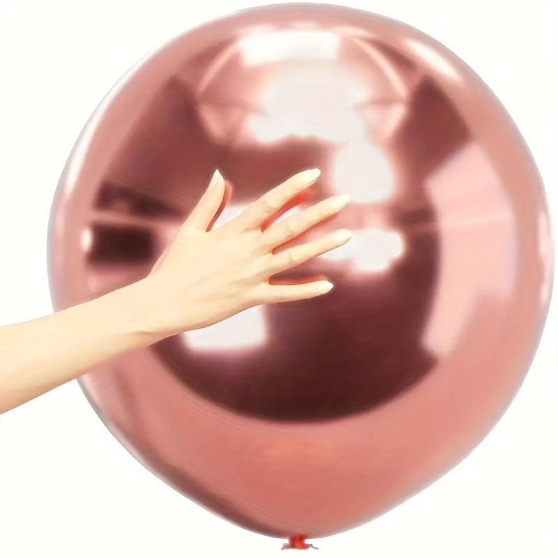 5 Metallic Balloons 45 72 Cm Latex Balloons Party Decorations