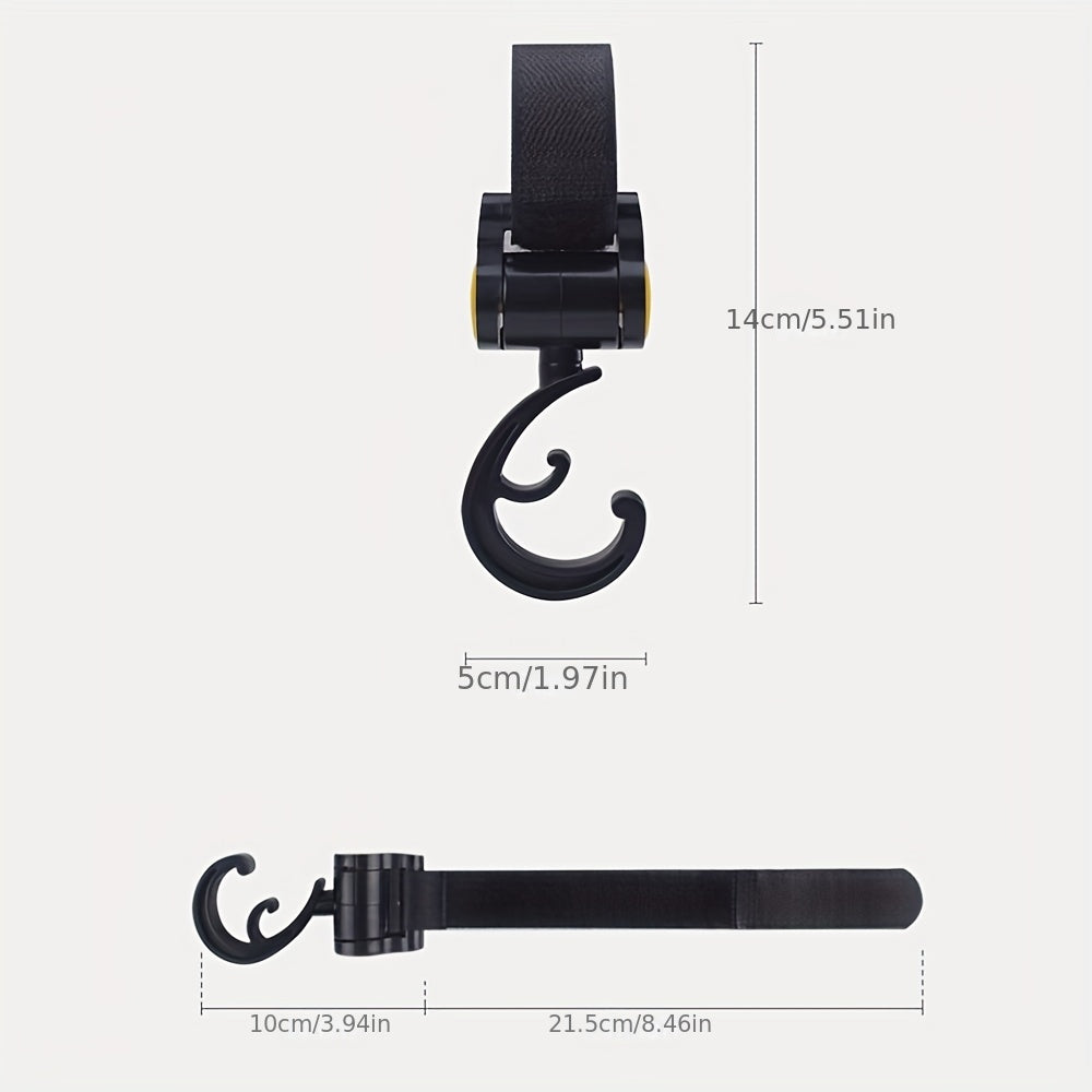 Baby Stroller Hook Multifunctional 360 Degree Umbrella Hook